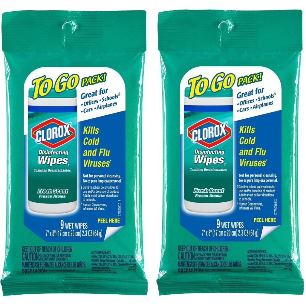 clorox-to-go-pack-disinfecting-wipes-travel-size-9-wet-wipes-2-packs